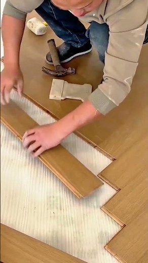 Installing Click-Lock Hardwood Flooring DIY Floor Renovation