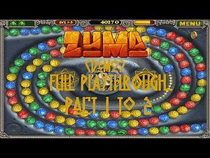 Zuma Deluxe (Demo) | Full playthrough Part 1 to 2