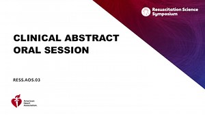 Clinical Abstract Oral Session