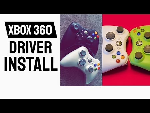 HOW TO INSTALL XBOX360 peripherals on PCs and Laptops for all kinds of Games......