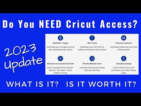 2023 Update Do You NEED Cricut Access? What Is It? Is It Worth It?