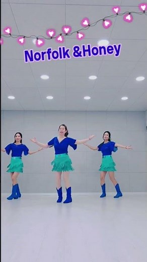 Norfolk Honey-Line Dance/High Beginner/이미남 댄스스쿨/대한컨트리댄스협회 인천서구지부