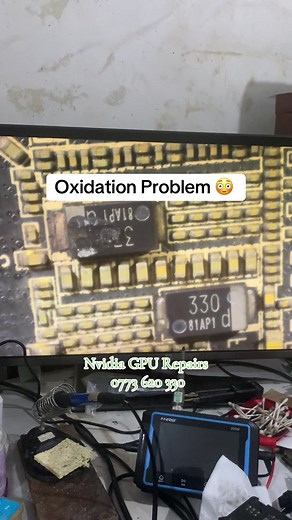 Nvidia GPU Repairs - Oxidation Problem