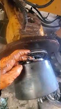 Jcb 520 axle hub with brakes