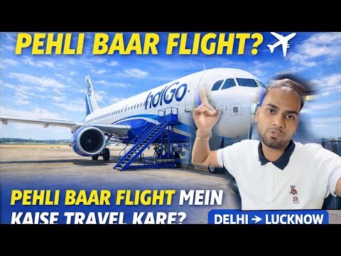Flight Travel Full Process | Airport Entry Se Boarding Tak Nothing Missed
