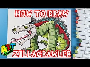 How to Draw ZILLACRAWLER!!!