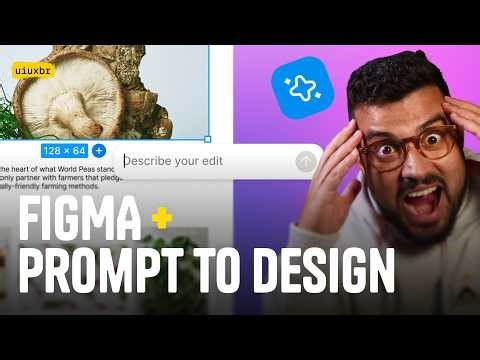O Figma ACABOU de mudar o trabalho dos designers PRA SEMPRE (Prompt to Design)