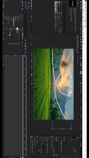 Heart Shape Path Animation in After Effects — Smooth Moving Line Effect #aftereffects