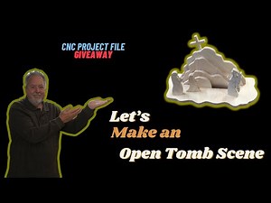 Design & Cut a Slot-Together Easter Open Tomb Decoration with VCarve & CNC Router