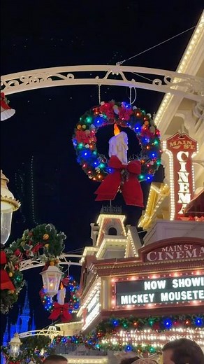 Disney World Christmas time is here! And it’s magical!