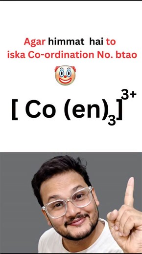 QAwsain Ahmad Khan on Instagram: "Co-ordination Number of this compound #InorganicChemistry #co-ordinationcompound Follow Kiya ?"