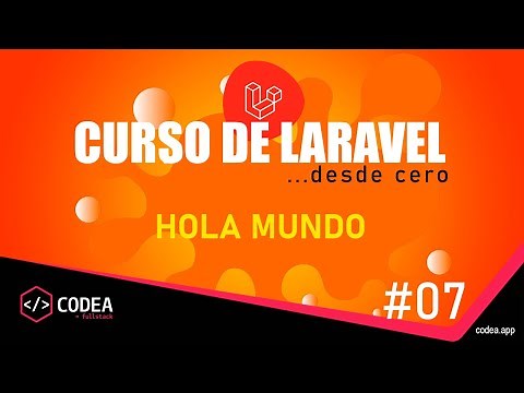 ¿Cómo hacer un hola mundo con Laravel? CURSO LARAVEL