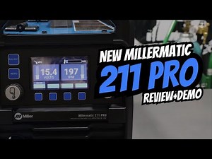 Miller Millermatic 211 PRO MIG Welder Review and Demo - 907839