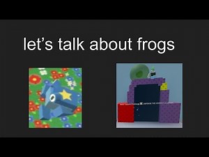 a video about frogs and retro challenge