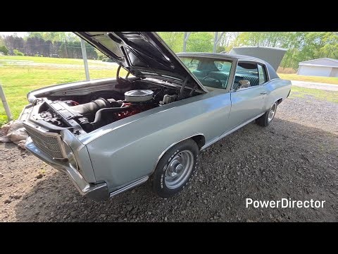 Numbers Matching w/Build Sheets 1970 Monte Carlo 350 Factory 4-Speed. Brutally Honest Description.