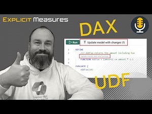 User Defined Functions in DAX - Ep.463 - Power BI tips