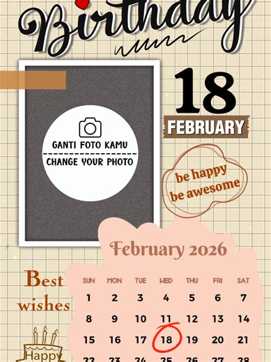 Aesthetic Birthday Template Ideas for CapCut