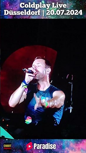 Coldplay - Paradise | Live in Düsseldorf | 20.07.2024 | MERKUR SPIEL-ARENA