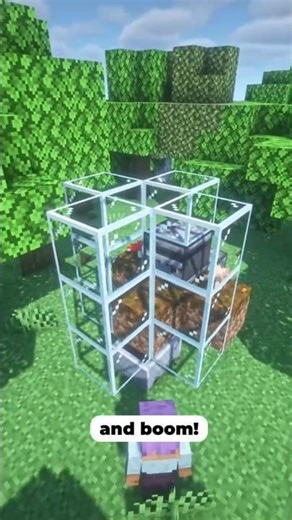 Easy Mushroom Farm Minecraft Survival Tutorial (Infinite Mushrooms) 🍄