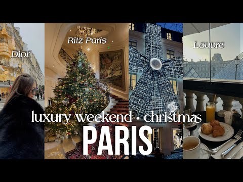 Most Instagrammable Christmas in Paris: Ritz Christmas Tree, Dior, Louvre, Galeries Lafayette🎄✨