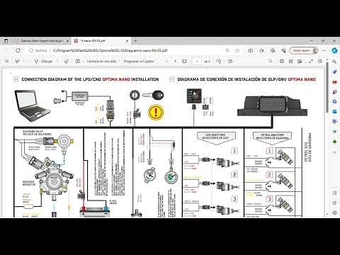 Sistema de gas gnv y glp ( diagrama de instalación de gas )