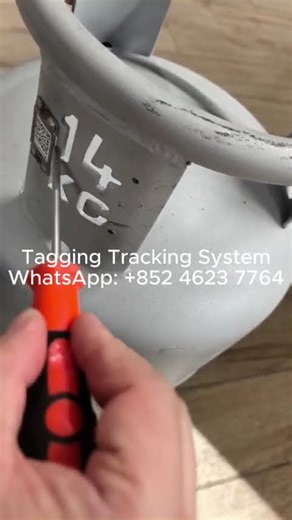 LPG Cylinder Tagging Digital Management: Metal-ceramic Tag Tracking LPG Cylinders(vickie@czxkdz.com)