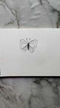 Very Easy Butterfly/How to draw a Butterfly/Beginners/Art