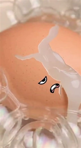 Egg Shock: Why Did It Crack? 🥚💥😱 | The Perfect Egg Secret#shorts