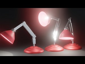 How to rig a lamp in Blender for Beginners.