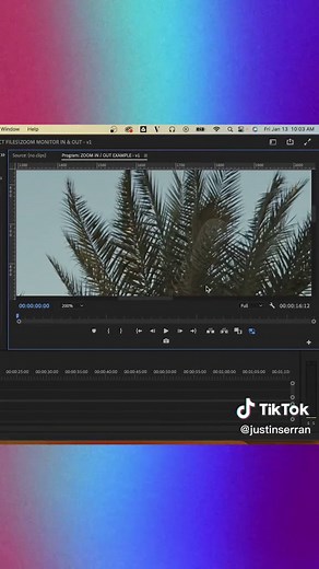 Efficient Program Monitor Zoom in Premiere Pro