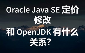 Oracle Java SE 定价修改，和 OpenJDK 有什么关系？