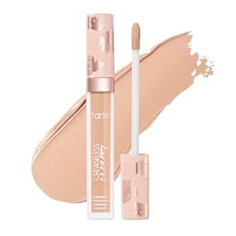 tarte creaseless creamy full-coverage concealer – Waterproof Longwear, Vitamin E Niacinamide & Caffeine for covering Dark Circles & Blemishes Hydrating, Blurs & Smooths appearance Vegan & Cruelty-Free