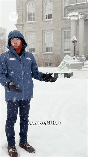 Snow piled up high in Concord at the site of Saturday's Winter Fest! #snow #weather #forecast #nh #newhampshire | WMUR-TV