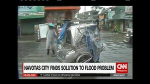 426K views · 1.3K shares | Navotas City finds solution to flood problem. www.cnn.ph | NewsWatch Plus Philippines | Facebook