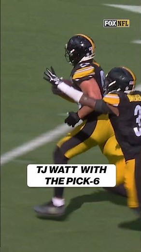 TJ WATT TAKES IT TO THE HOUSE #NFL #Steelers #football