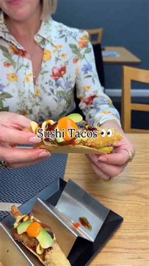 @kyotosushihibachi_bethlehem’s $29.99 AYCE menu now features sushi tacos!! 🍣 3 per person are allowed more for an additional charge and those eel tempura are a must! Go check ‘em out ASAP & follow along for more spots in and around the Lehigh Valley! 😎 #sumfoodie #lehighvalleypa #lehighvalleyfoodie #pafoodie #paeats #iglehighvalley #lehighvalley #lehighvalleyeats #bethlehem #bethlehempa #sushitacos #sushirolls #seaweedsalad #takoyaki | Sumfoodie
