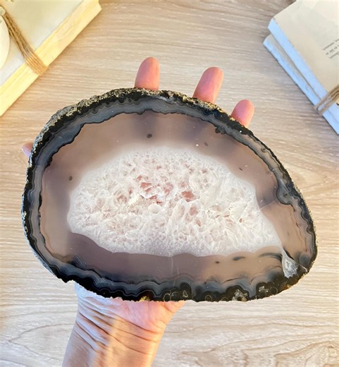 Extra Large Natural Agate Slice: Geode Slab for Framing - Etsy