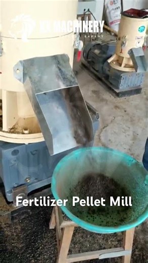 High Efficiency Fertilizer Pellet Machine for Biofuel Chicken Manure Pellet Mill #pelletmachine