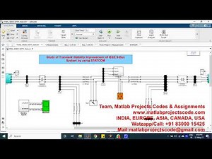 Study of Transient Stability Improvement of IEEE 9-Bus System by using STATCOM