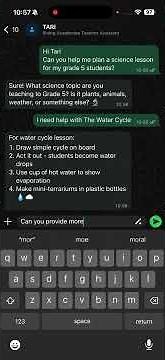 Lesson Planning with TARI