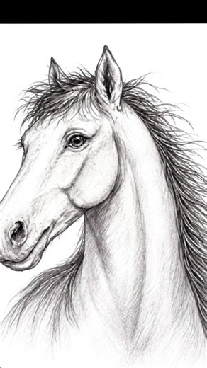 How to Draw a Horse with Pencil |#horse #animalsketching #pencilsketchings #art #artwithnaren