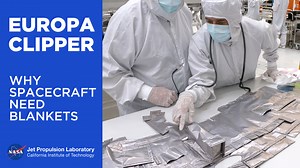 16K views · 576 reactions | And you think wrapping your holiday gifts is hard... how about trying to wrap a spacecraft? See how JPL's "Shield Shop" sews and installs thermal blankets to protect NASA's Europa Clipper Mission spacecraft from the cold and harsh environment around Jupiter. | NASA Jet Propulsion Laboratory | Facebook