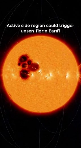 Massive Sun Blast Alert! Far-Side Eruption Could Impact Earth | Solar Flare & Space Weather 2026” A massive solar eruption erupted from the Sun’s far-side north pole on January 13, 2026, sending streams of plasma into space. This highly active region is rotating toward Earth, raising the potential for strong solar flares, increased solar wind, and auroras at high latitudes in the coming days. While no Earth-directed coronal mass ejections (CMEs) were detected yet, scientists continue to closely