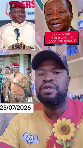 Burkina Faso Government Update 25/07/2026