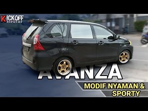 Modifying the Avanza with Wide and Concave Rims Remains Comfortable and Sporty - Kick Off Ciputat