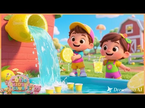 👧🧒🍋 “Lemonade Party! | Fun & Easy Lemonade Making Song for Kids 🎶🥤✨”