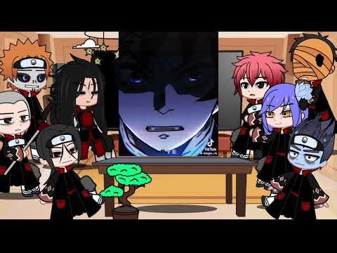 Naruto friends react to naruto as akaza | Giyuu | demon slayer | Gacha life