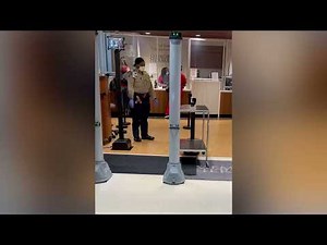 Walk through weapons detection system with Athena Security