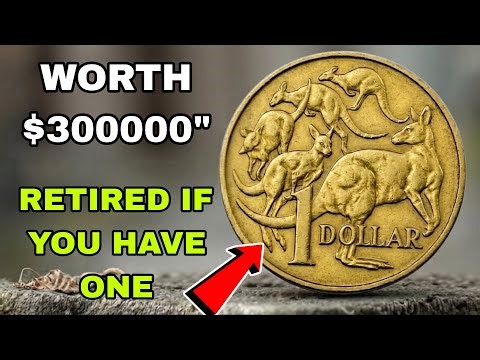 Australia 1995 One Dollar and 2005 Two Dollar Coin History & Worth