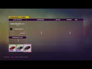 Forza Horizon 5 Mustang RTR Spec 5 Drag Tune Share Code!